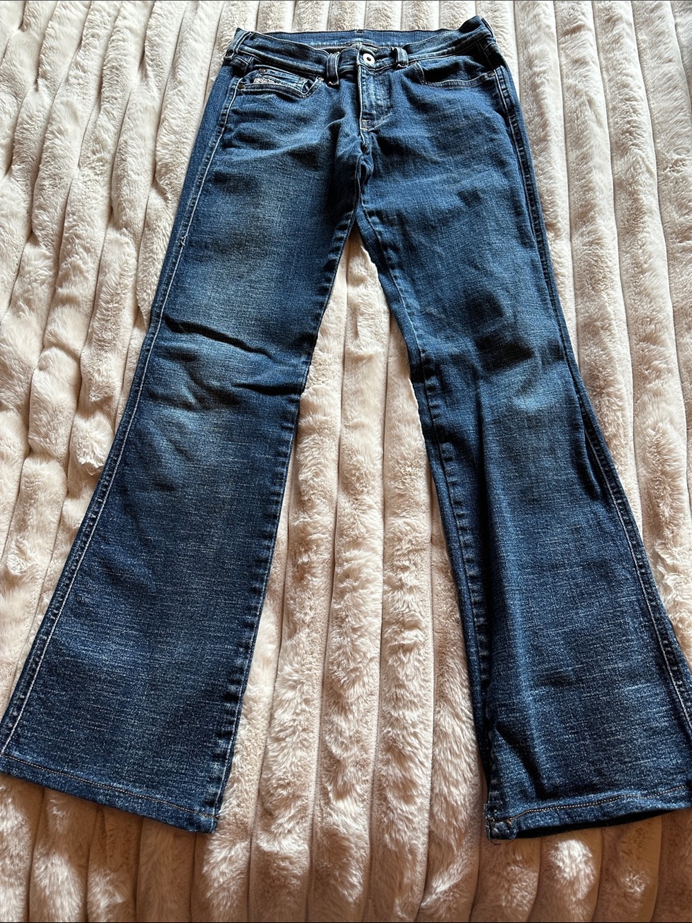 Diesel Women's Dark Blue Flared Jeans